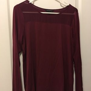 Banana Republic sheer top shirt